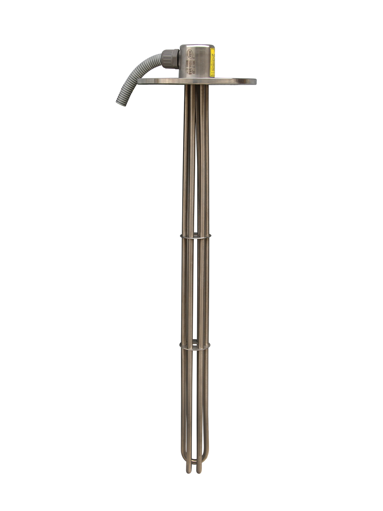 Stainless steel flange heater