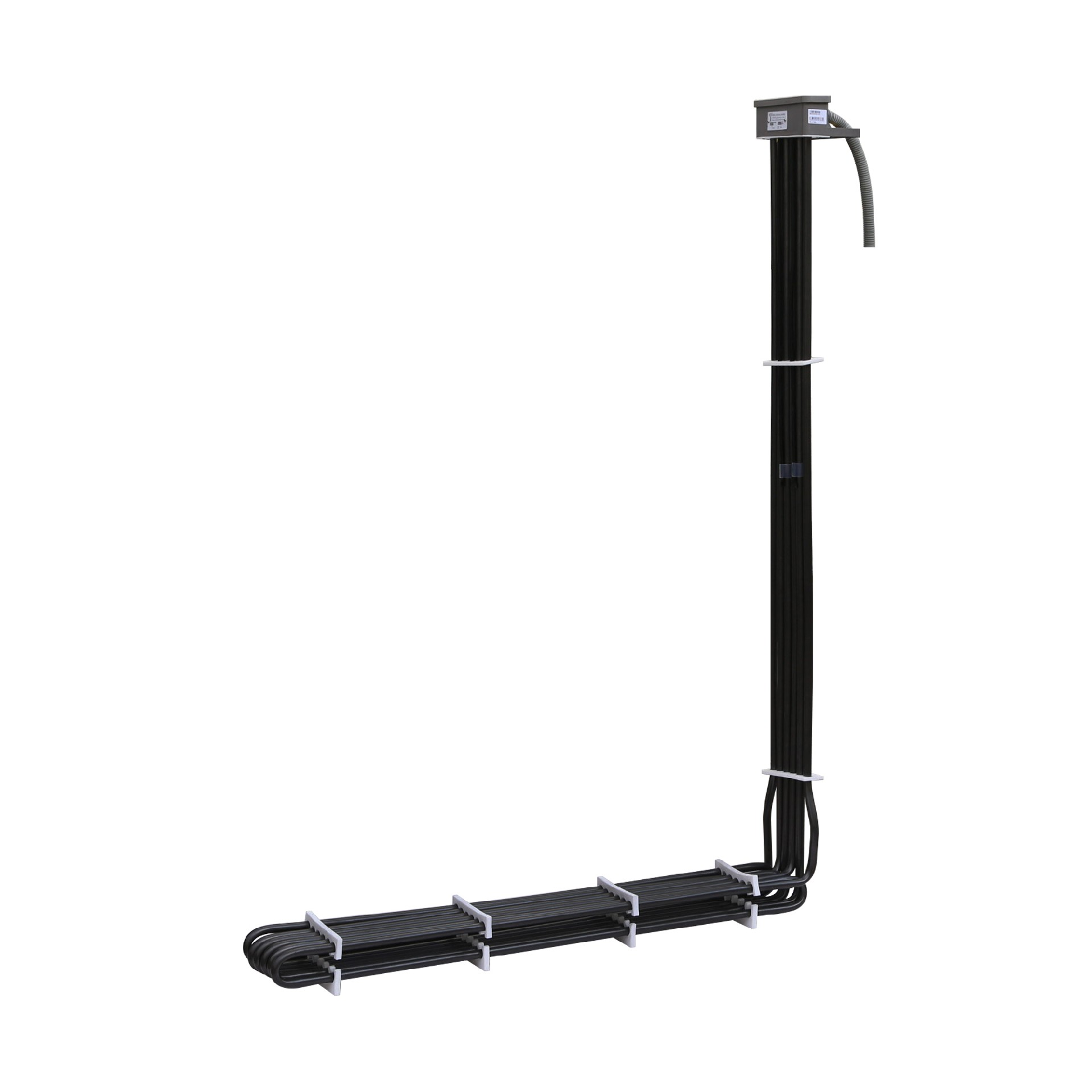 L Teflon heater
