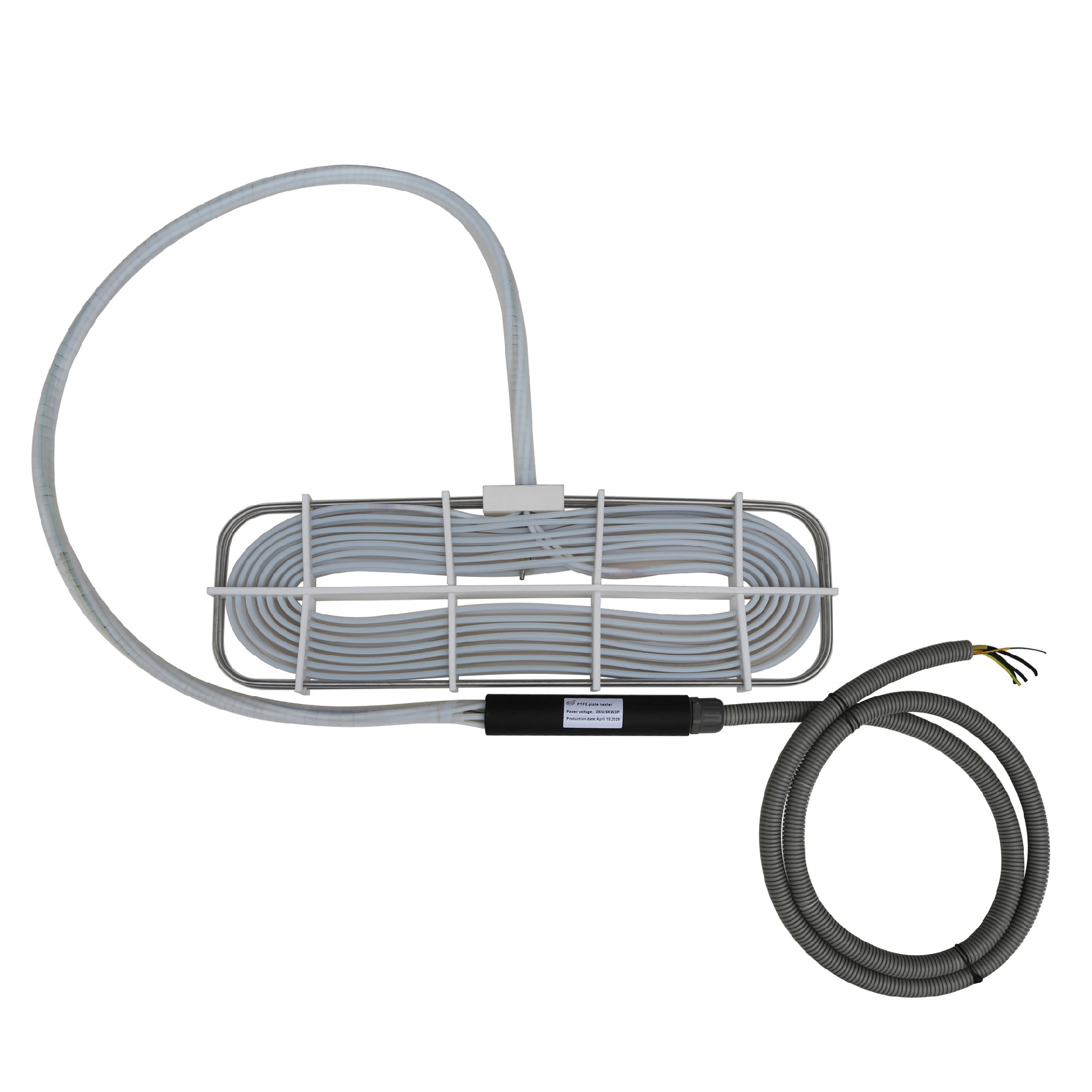 Full immersion Teflon plate heater