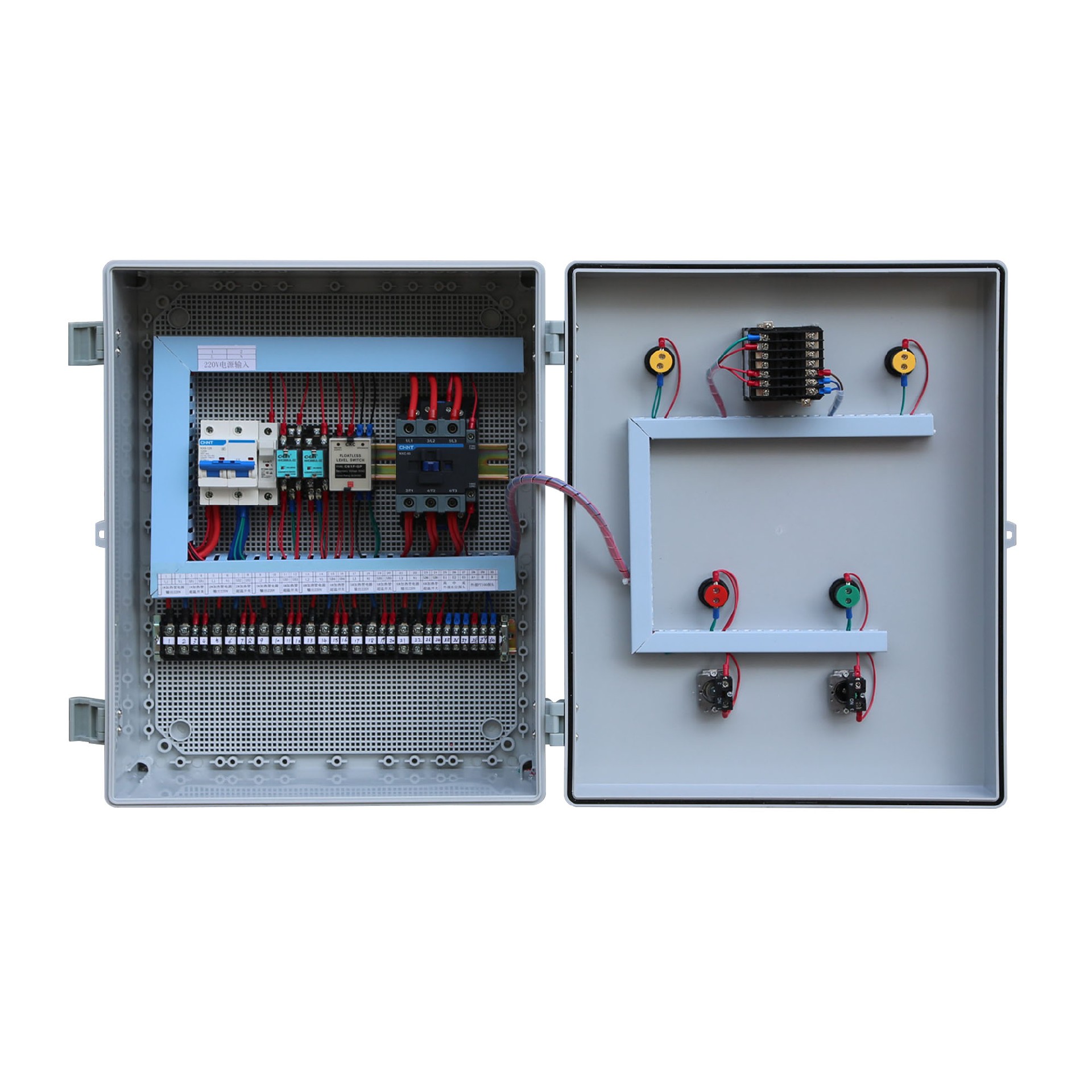 Electric heater  temperature control box